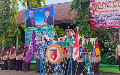 Hari Pramuka ke-65, MAN 2 Pessel Teguhkan Semangat Karakter dan Cinta Tanah Air